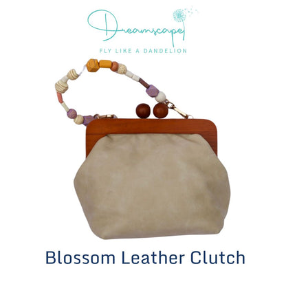 The Blossom Leather Clutch