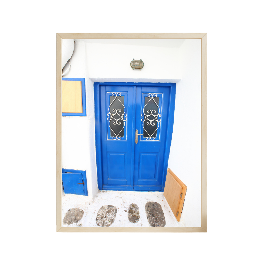 Blue Doors of Mykonos